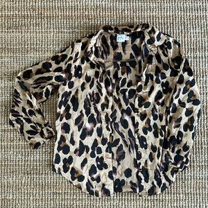 Princess Polly Leopard Print Blouse